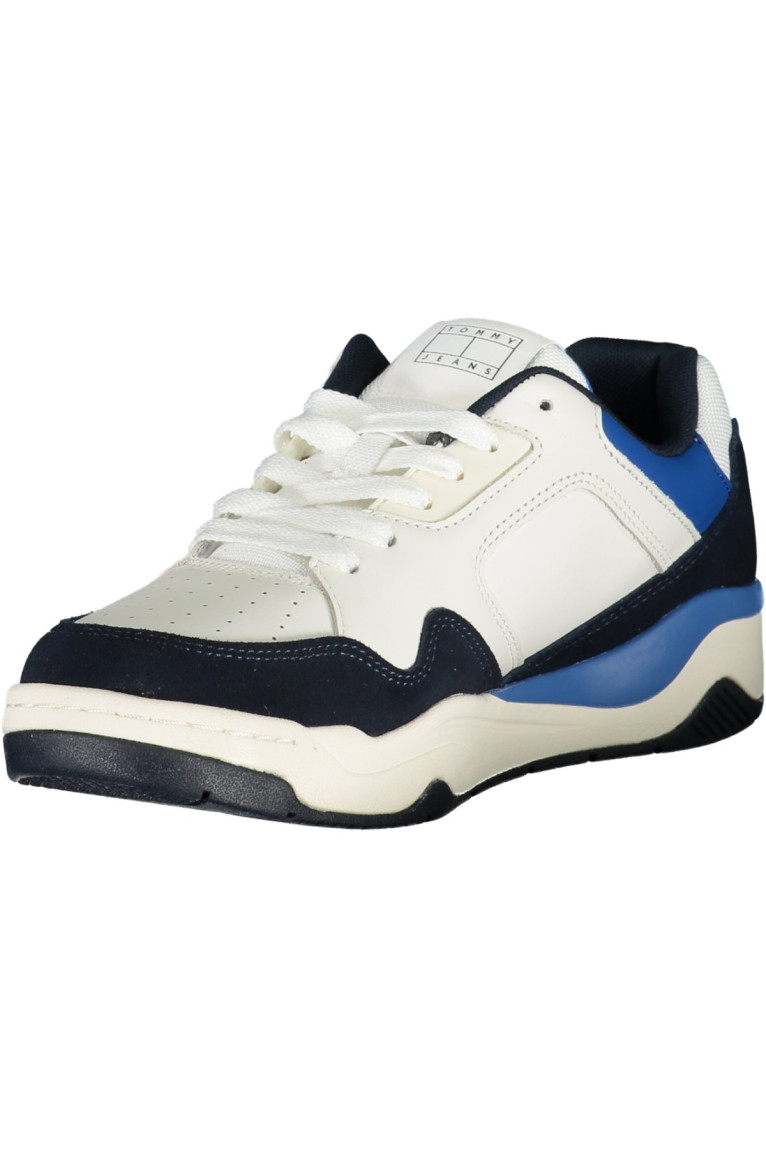 Sneakers sport cuir et cuir PU Tommy Hilfiger
