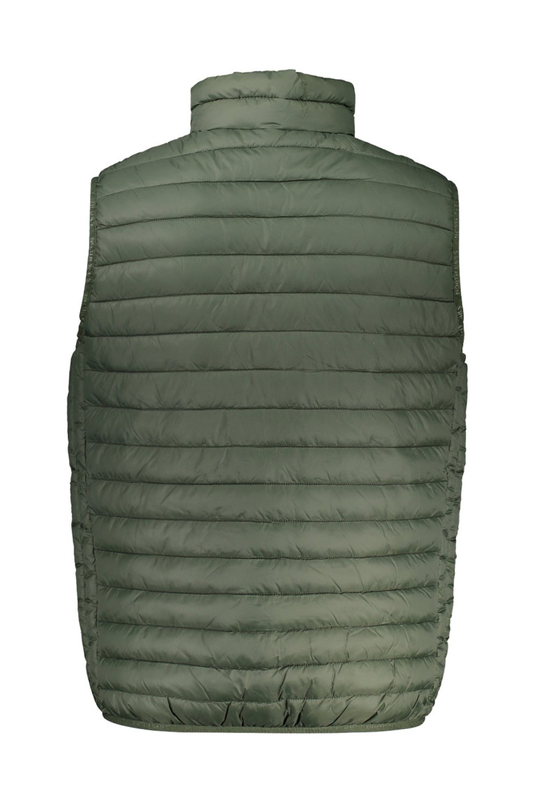 Doudoune sans manches zippée Vert