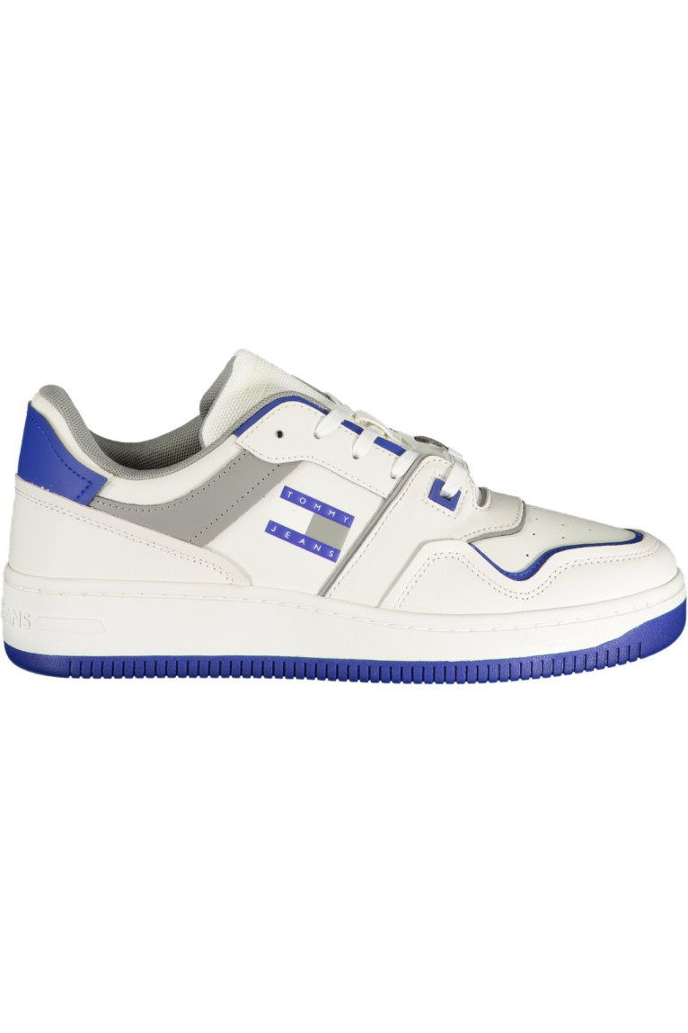 Sneakers sport bicolore cuir et cuir PU Tommy Hilfiger
