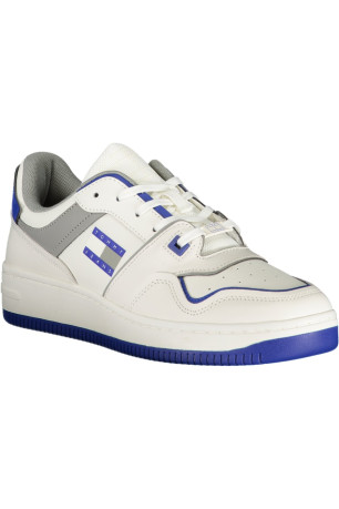 Sneakers sport bicolore cuir et cuir PU Tommy Hilfiger