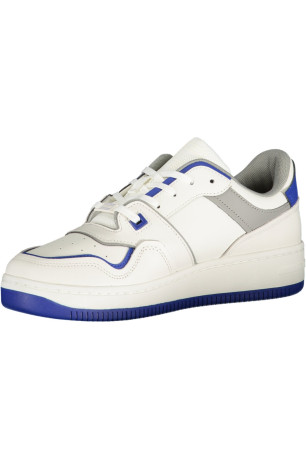 Sneakers sport bicolore cuir et cuir PU Tommy Hilfiger