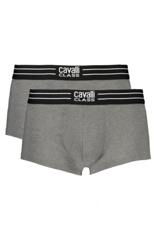 Lot de 2 boxers gris Cavalli Class