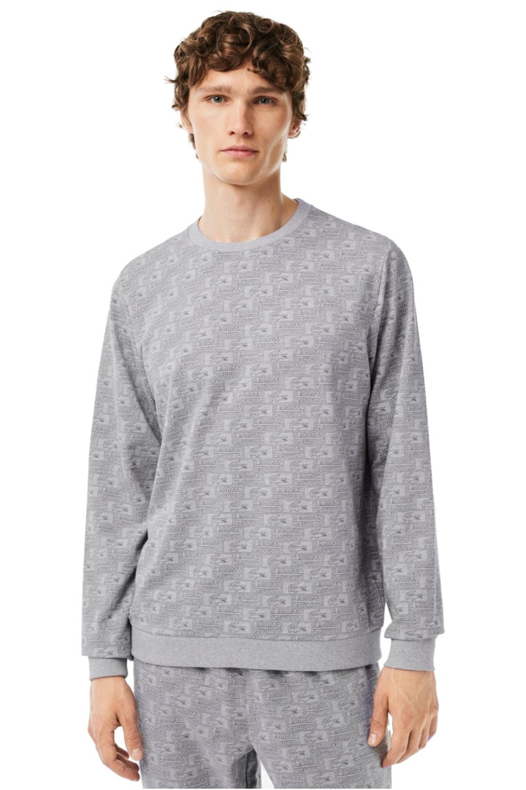 Haut de pyjama ML logo Lacoste