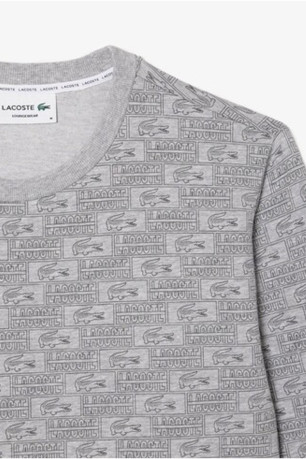 Haut de pyjama ML logo Lacoste