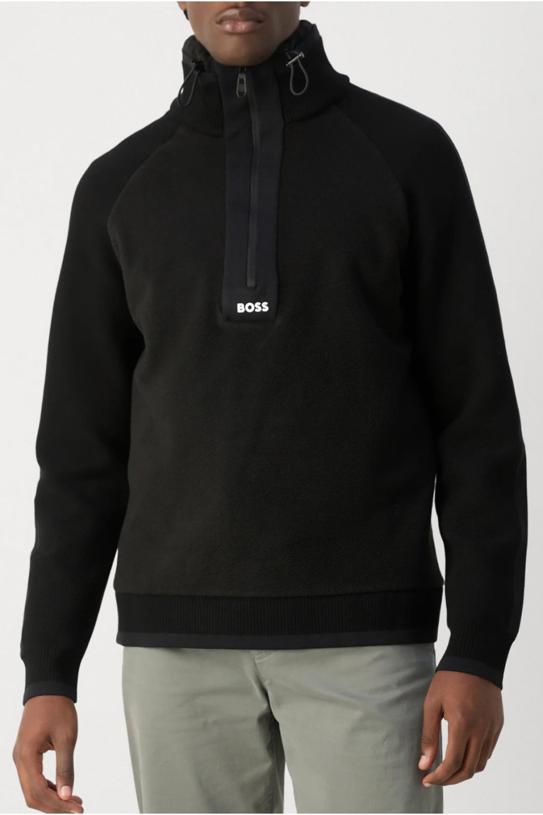 Sweat polaire col camionneur Zartic Hugo boss