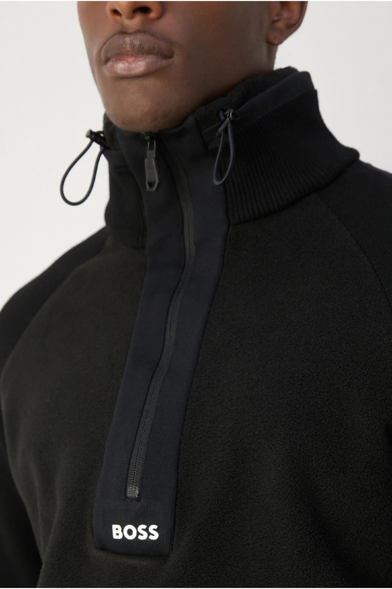 Sweat polaire col camionneur Zartic Hugo boss