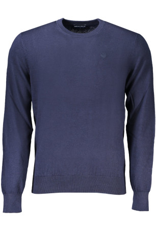 Pull manches longues bleu