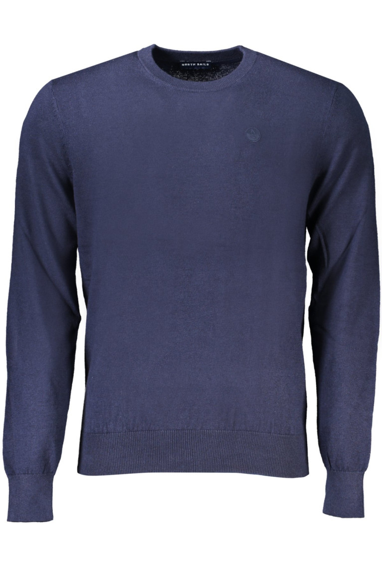 Pull manches longues bleu