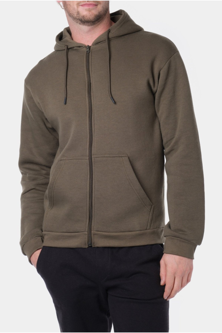Sweatshirt ML zippé coton Hopenlife