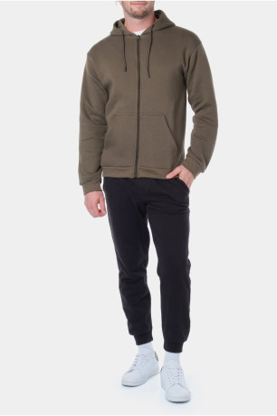 Sweatshirt ML zippé coton Hopenlife
