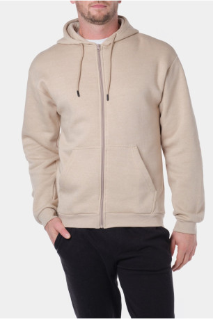 Sweatshirt ML zippé coton Hopenlife