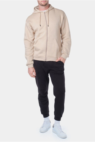 Sweatshirt ML zippé coton Hopenlife