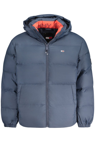 Doudoune ML capuche logo Tommy Hilfiger