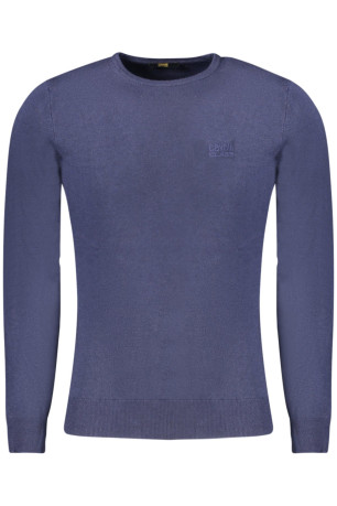 Pull manches longues bleu marine Cavalli Class
