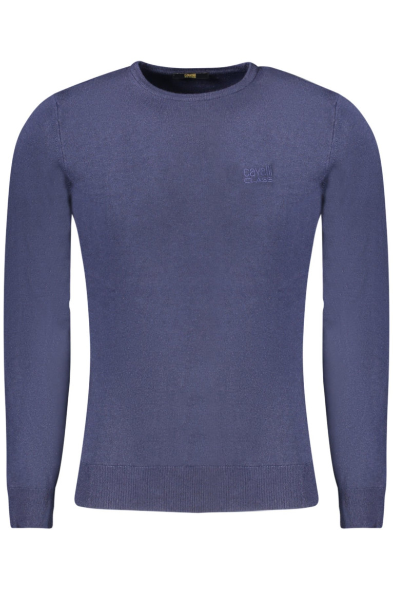 Pull manches longues bleu marine Cavalli Class