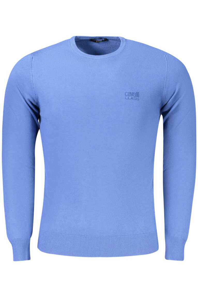 Pull manches longues bleu Cavalli Class