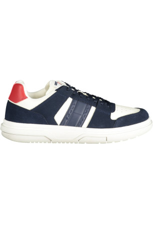 Sneakers sport cuir et cuir PU Tommy Hilfiger