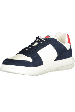 Sneakers sport cuir et cuir PU Tommy Hilfiger