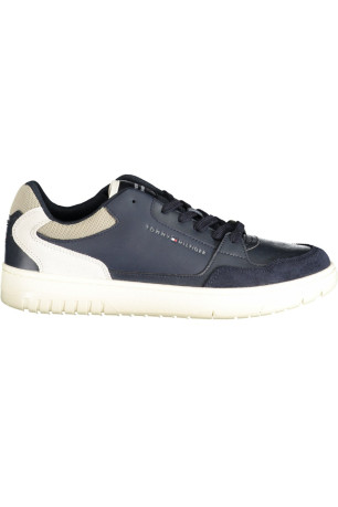 Sneakers sport cuir et cuir PU Tommy Hilfiger