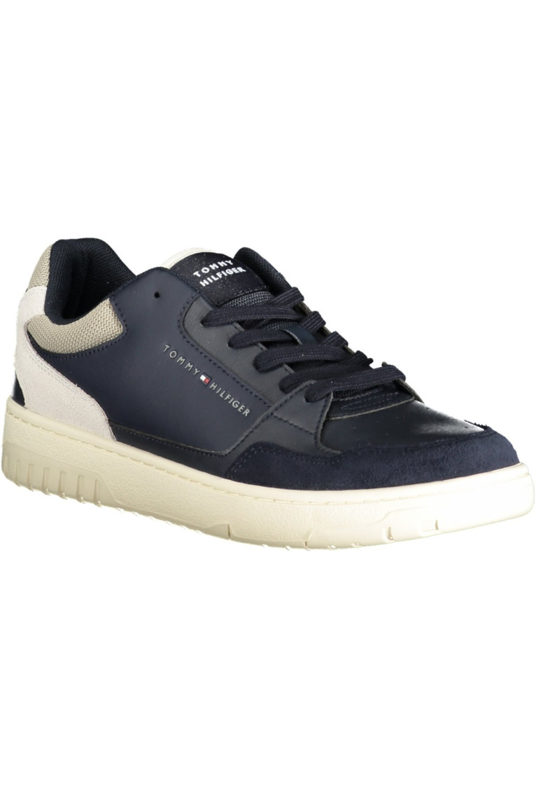 Sneakers sport cuir et cuir PU Tommy Hilfiger