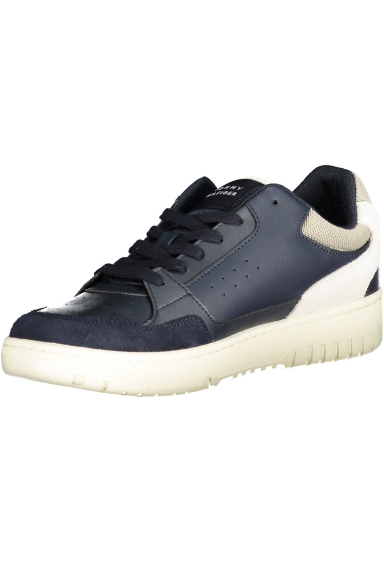 Sneakers sport cuir et cuir PU Tommy Hilfiger