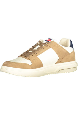 Sneakers sport cuir et cuir PU Tommy Hilfiger