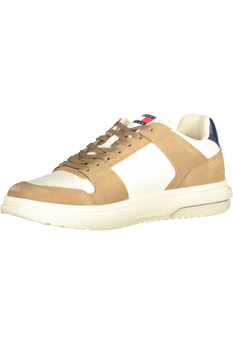 Sneakers sport cuir et cuir PU Tommy Hilfiger