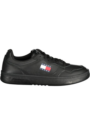 Sneakers sport cuir et cuir PU Tommy Hilfiger