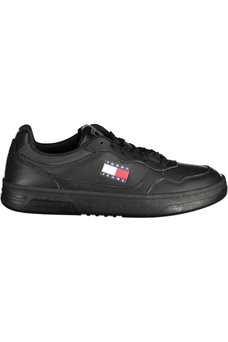 Sneakers sport cuir et cuir PU Tommy Hilfiger