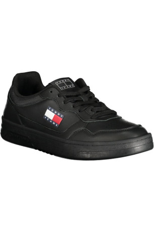 Sneakers sport cuir et cuir PU Tommy Hilfiger