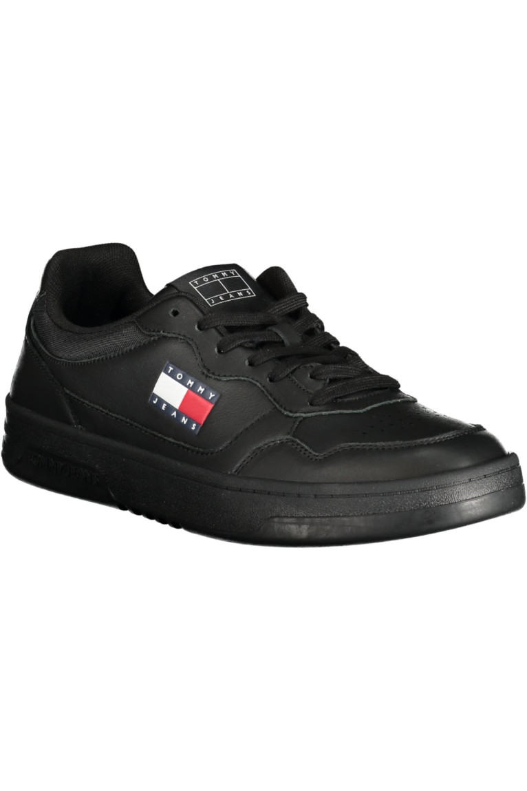Sneakers sport cuir et cuir PU Tommy Hilfiger