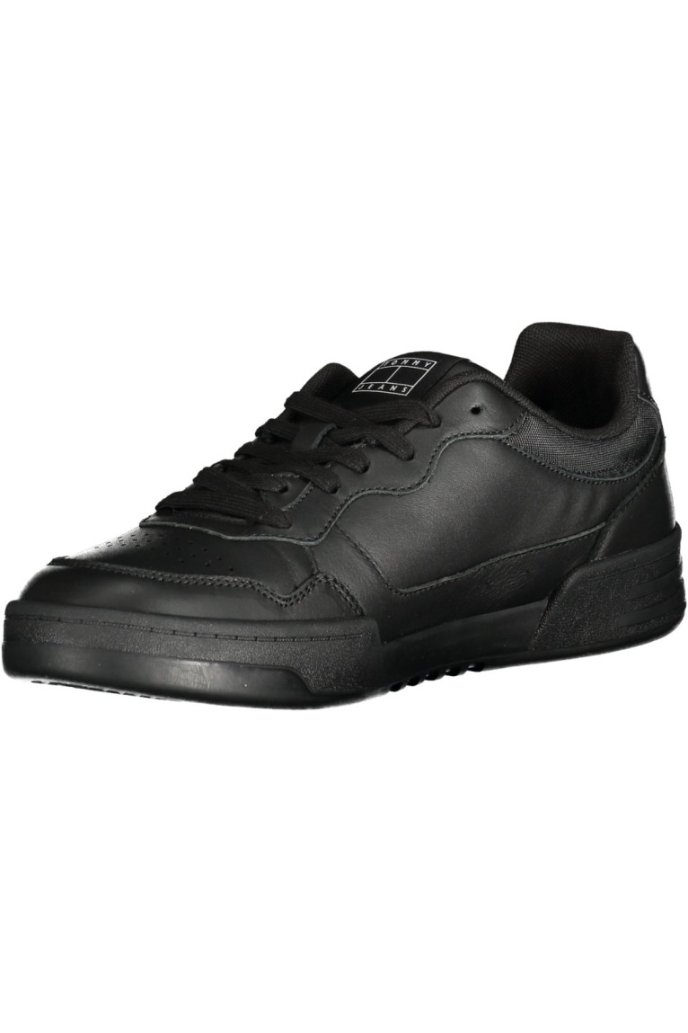 Sneakers sport cuir et cuir PU Tommy Hilfiger