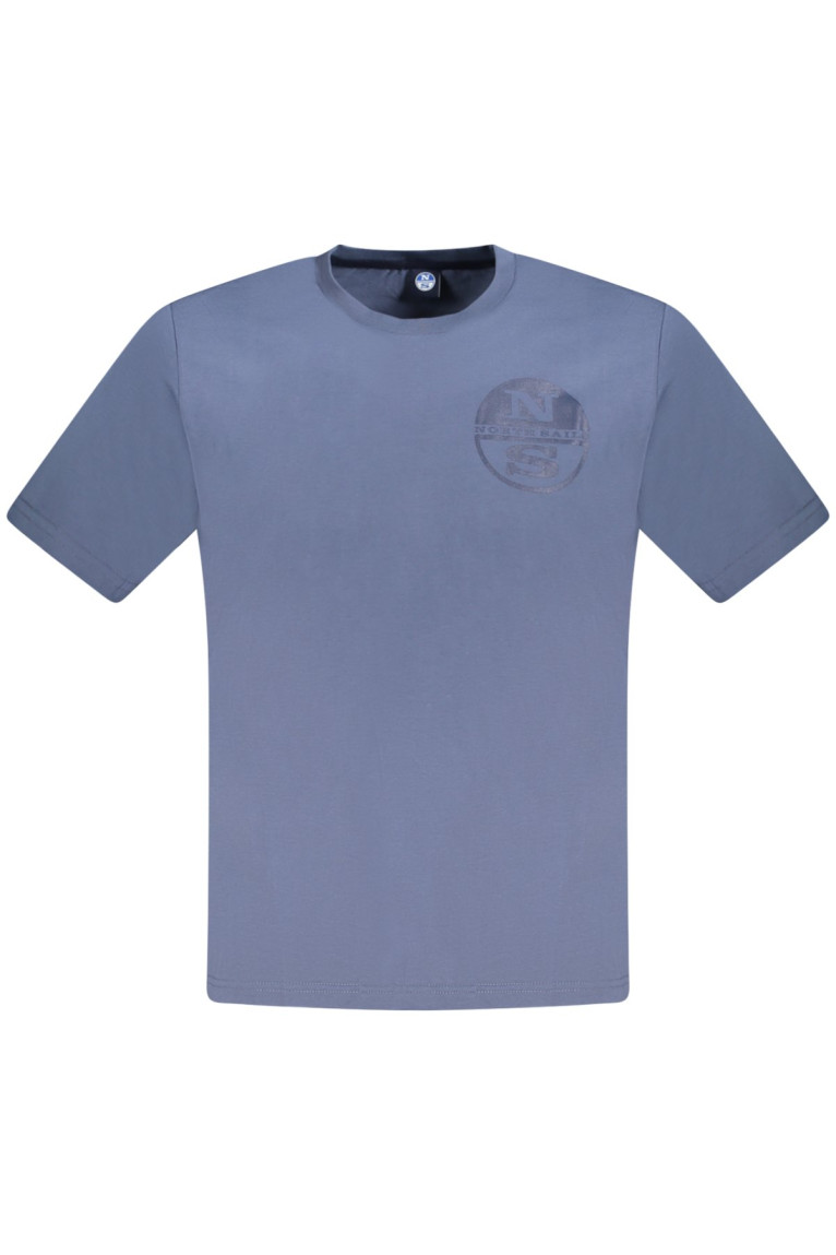 T-shirt manches courtes bleu