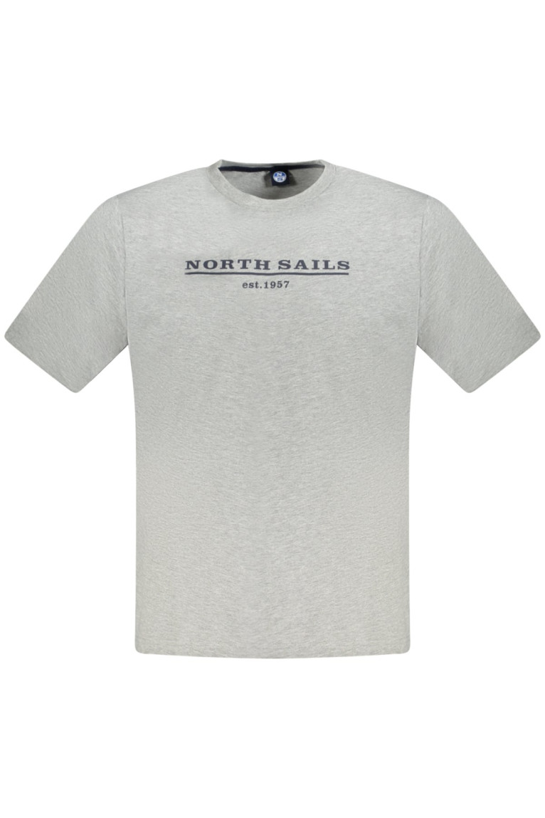 T-shirt Logo Manches courtes Gris
