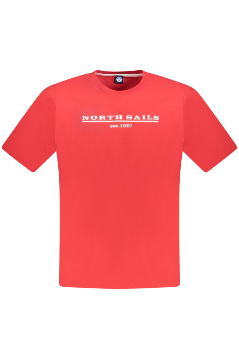 T-shirt manches courtes rouge