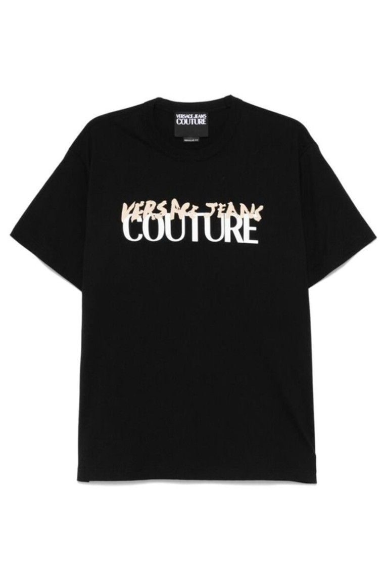 TShirt MC coton logo Versace Jeans