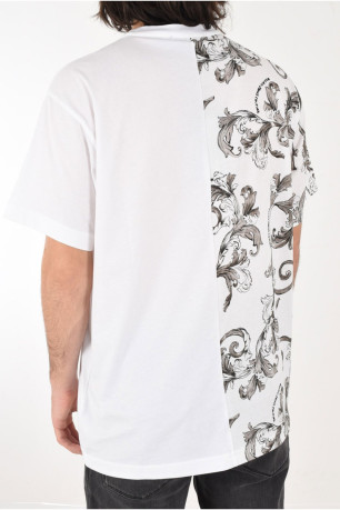 TShirt MC coton logo impression Versace Jeans