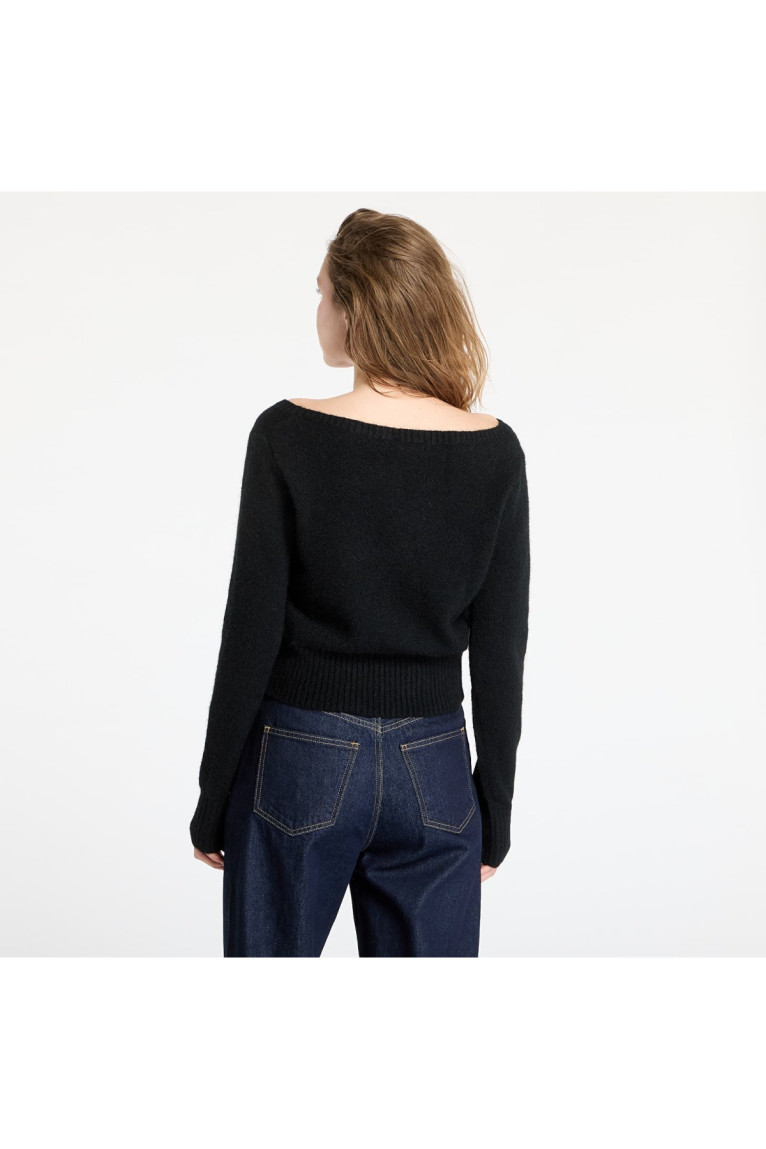 Pull col V laine Calvin klein