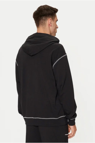 Sweat zipplé ML avec capuche Guess jeans