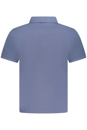 Polo manches courtes bleu