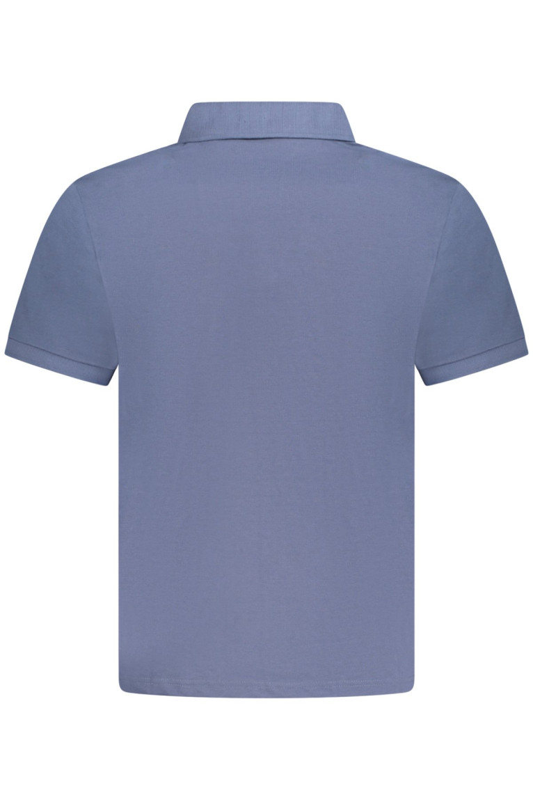 Polo manches courtes bleu