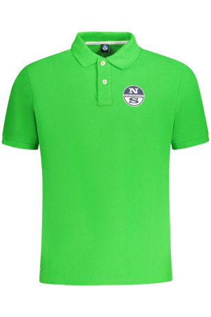 Polo manches courtes vert