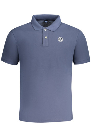 Polo manches courtes bleu