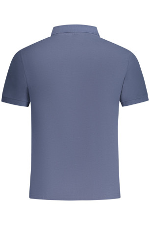 Polo manches courtes bleu