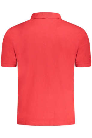 Polo manches courtes rouge