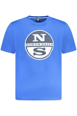 T-shirt manches courtes bleu