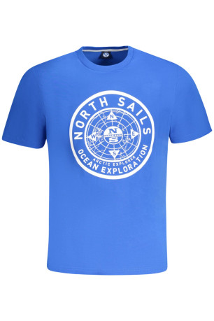 T-shirt manches courtes bleu