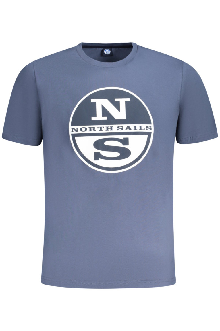 T-shirt manches courtes bleu