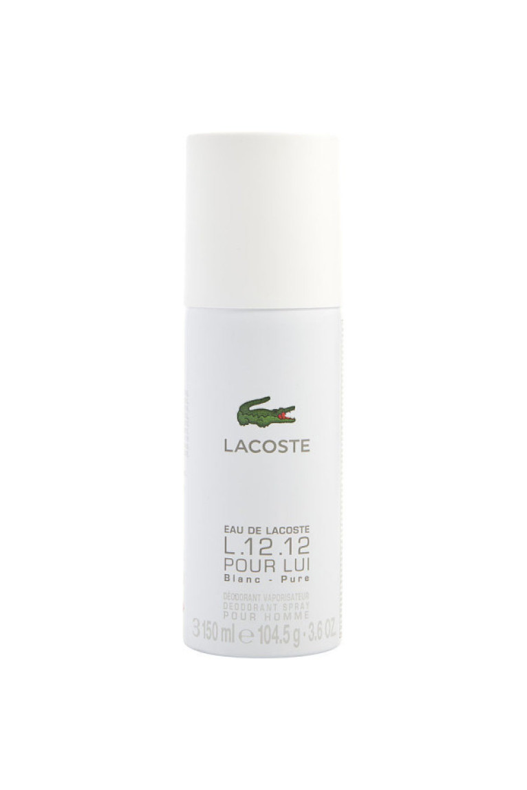 Déodorant L.12.12 Blanc Homme 150 ml Lacoste