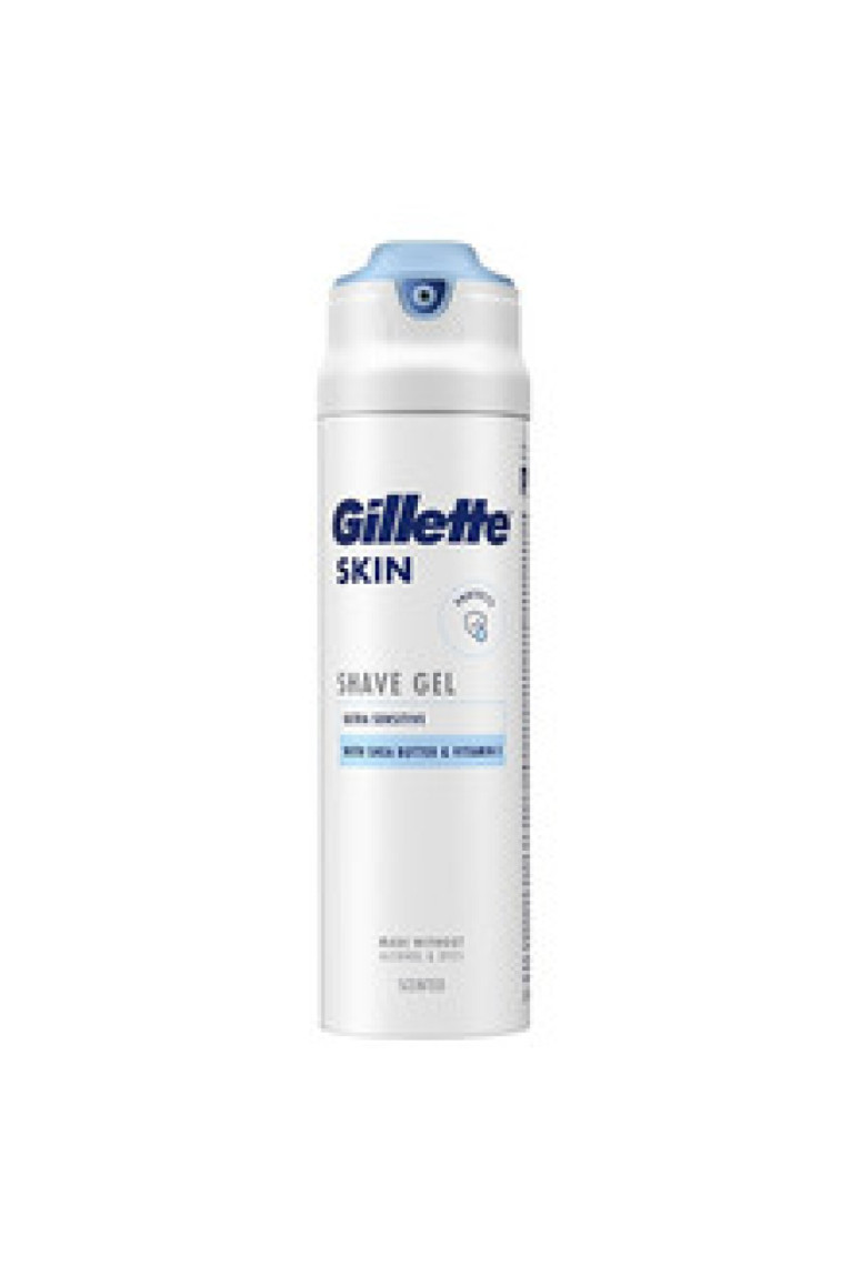 Gel de rasage Skin Ultra Sensitive Homme 200 ml Gillette